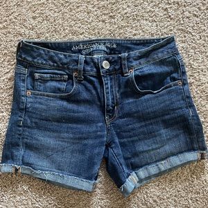 AMERICAN EAGLE AE MIDI SHORTS SZ 6